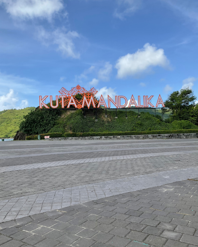 kuta mandalika sign